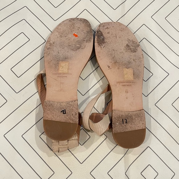 Sigerson Morison Strappy Leather Sandals - Picture 10 of 12